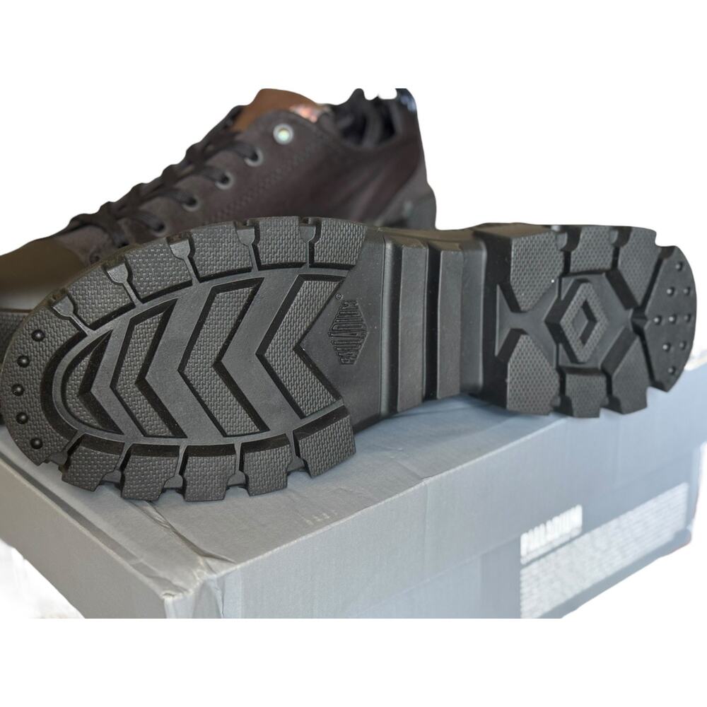 Palladium REVOLT LO TX In Black Size 9 grunge outdoor platform hiking - Picture 4 of 6
